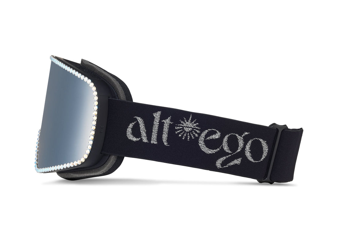 Disco Goggle - Silver Shimmer